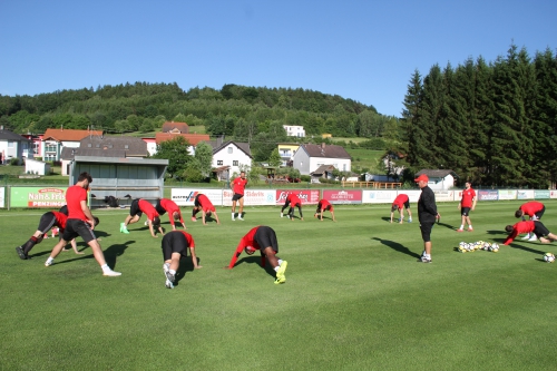 Первая тренировка в Австрии