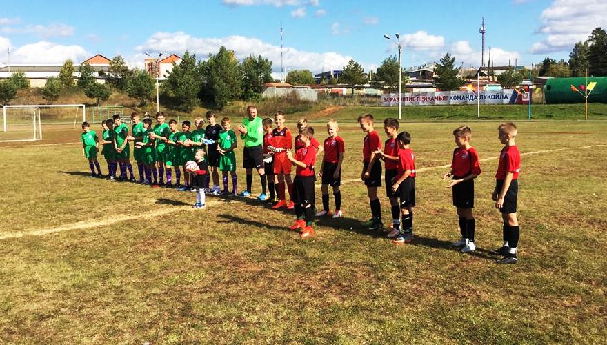 Юные футболисты «Амкара» приняли участие в футбольном празднике в Очёре