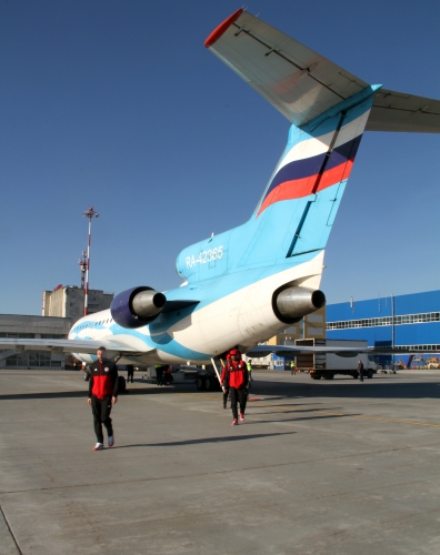 «Амкар» прибыл в Екатеринбург
