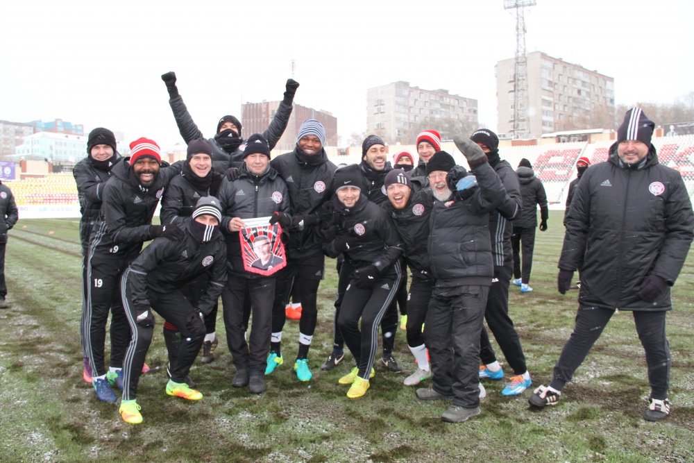 «Амкар» провел последнюю домашнюю тренировку перед матчем со «Спартаком»