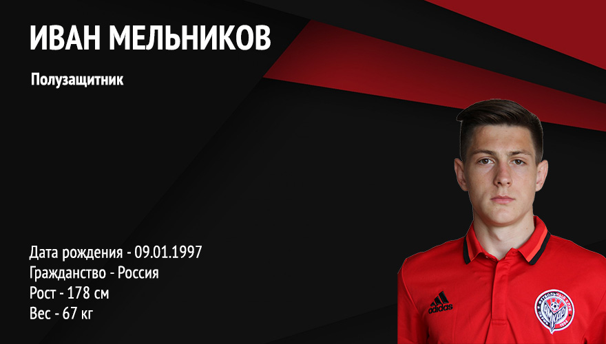 Иван Мельников – игрок «Амкара» 